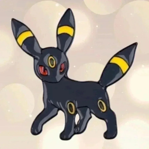Pokémon Eevee Evolution - Umbreon Enamel Pin: Mystic Night-Themed Pin - Picture 2 of 5